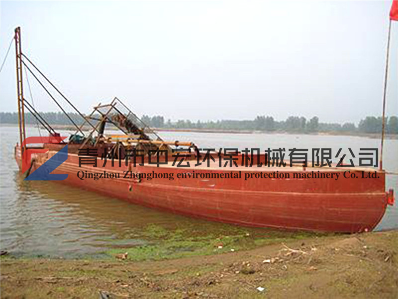自抽自卸抽沙船