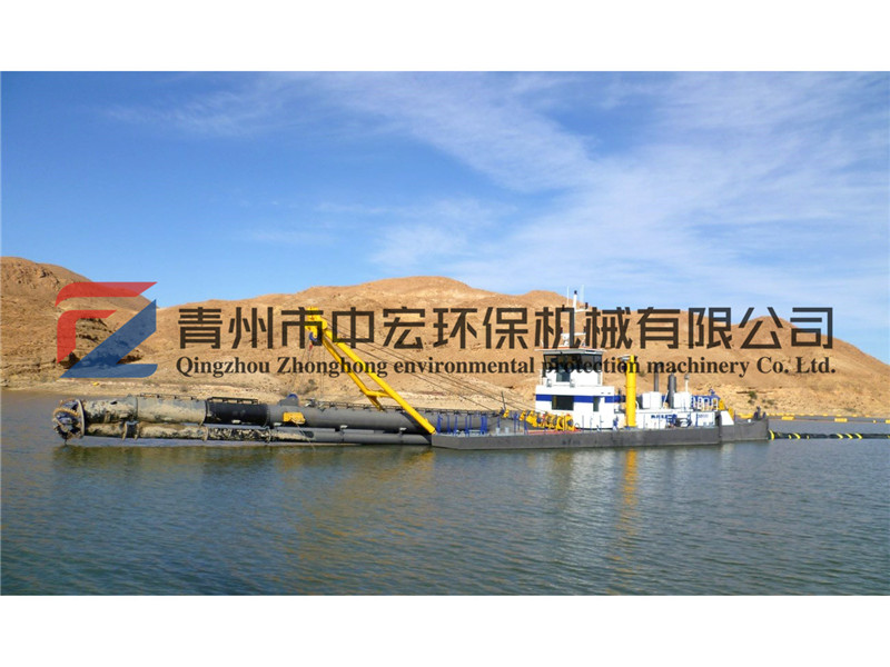 絞吸式抽沙船